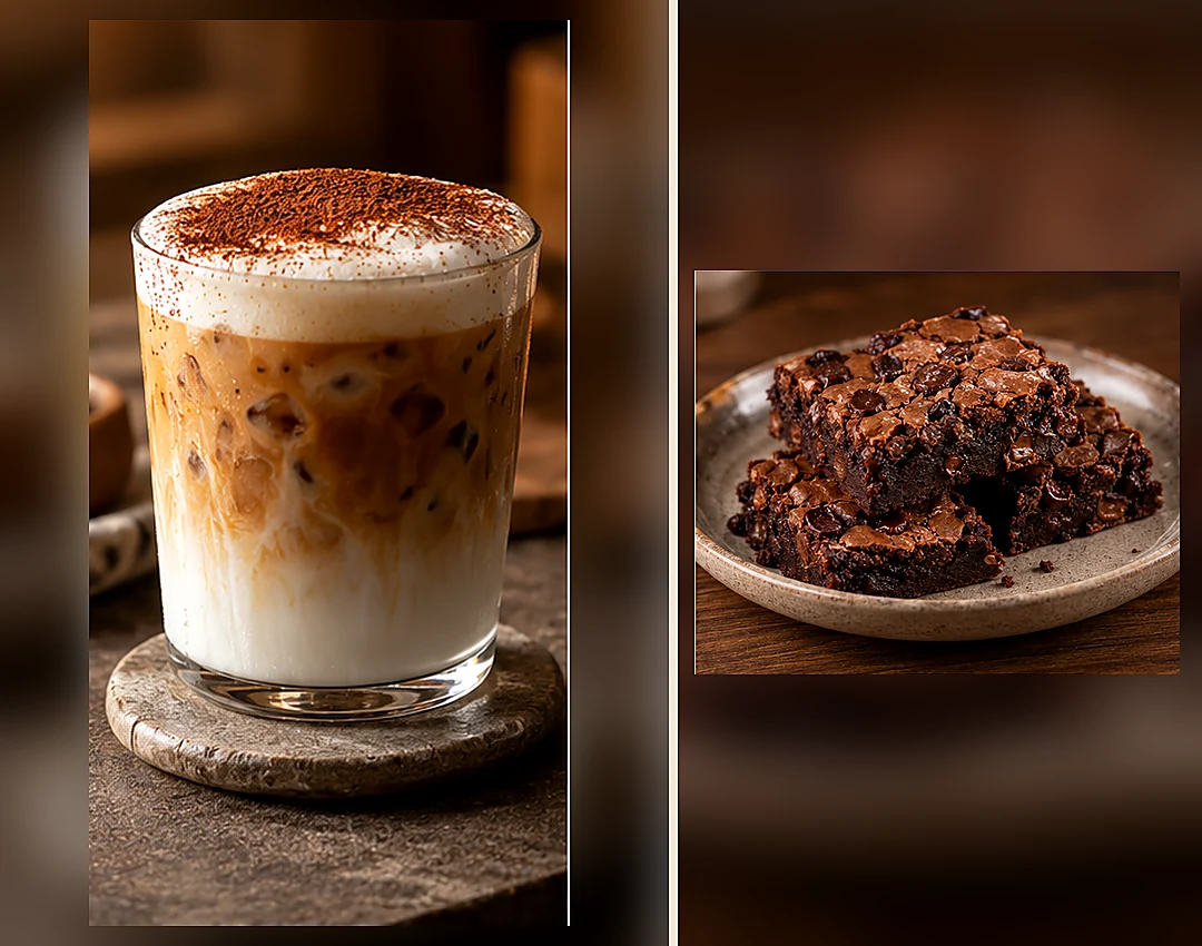 Foto ilustrasi Shaken Latte + Christmas Cookies 1 (Hot/Ice)