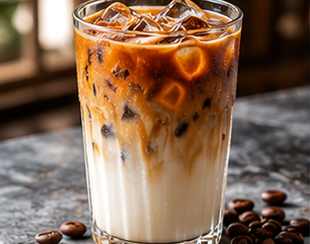 Ilustrasi Ice Aren Latte