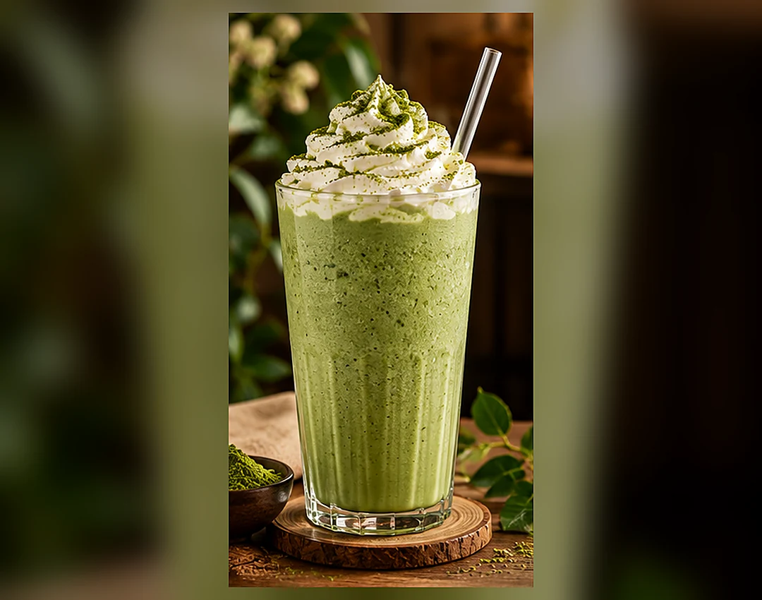 Ilustrasi Matcha Shake