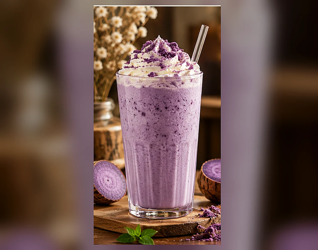 Foto ilustrasi Taro Shake