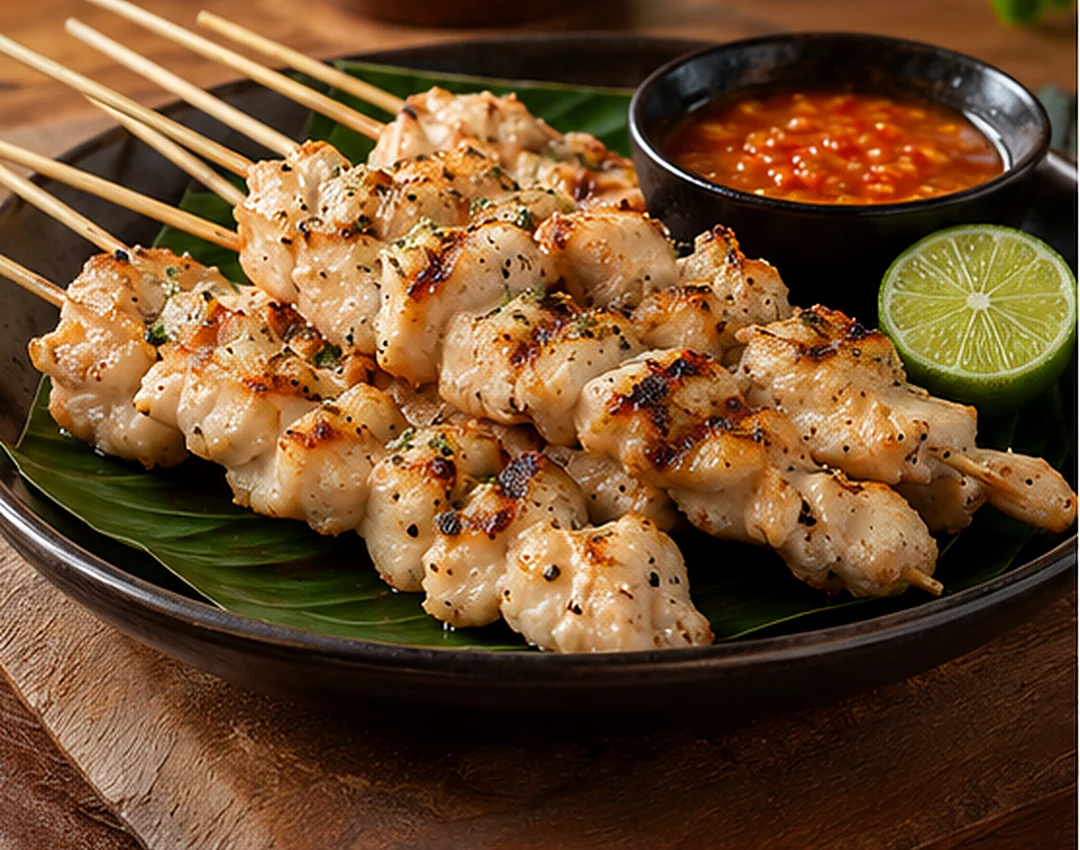 Ilustrasi Sate Taichan